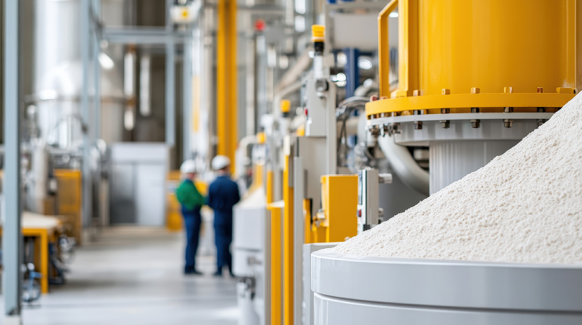 隔膜泵在粉末輸送中的應用